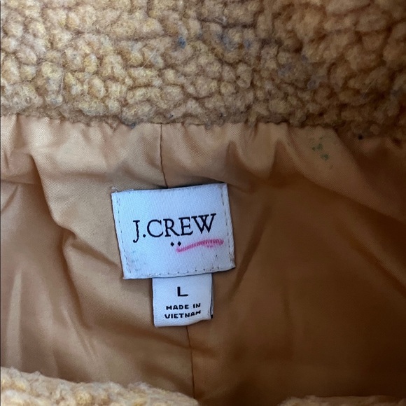 J. Crew Mustard Fleece Vest - Picture 4 of 7